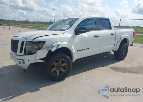 2018 Nissan Titan Sv from USA, damaged, VIN 1N6AA1E68JN534336